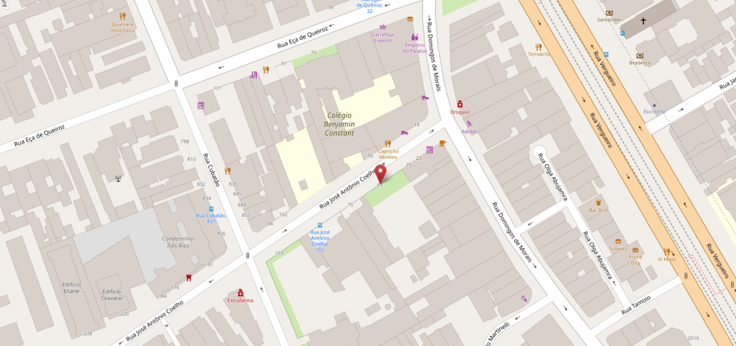Imagem Edifício Vivace_mapa